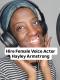 Black Voice Actress Hayley Armstrong Voiceover