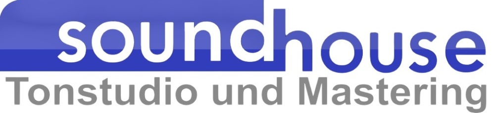 Logo SOUNDHOUSE Das kreative Konzept! Tonstudio und Mastering
