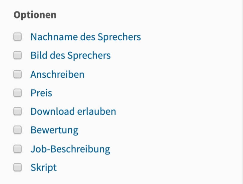 W ustawieniach Listy Krótkiego Wyboru decydujesz, które informacje chcesz podzielić.